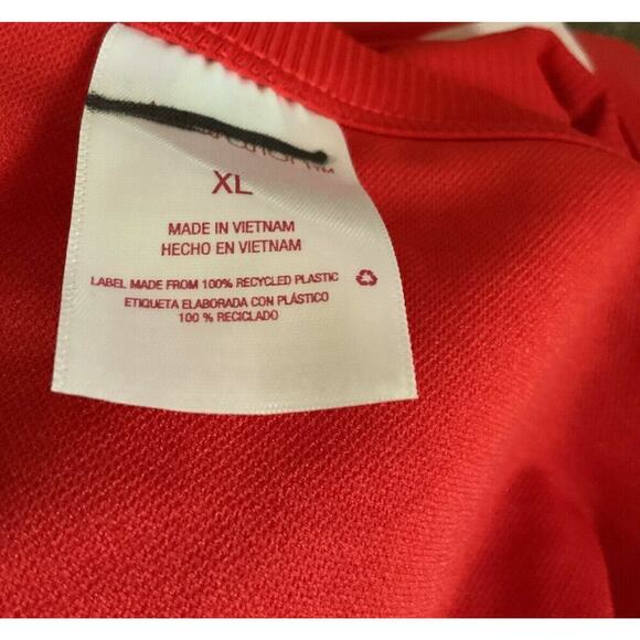 Xhilaration Bikini Bottom Women's Size Extra Large Red Cheeky Hipster Swimwear - Picture 7 of 7